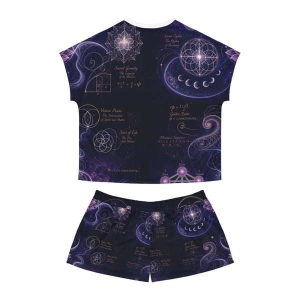 Women's Sacred Geometry Pyjama Set — Sacred Bloom