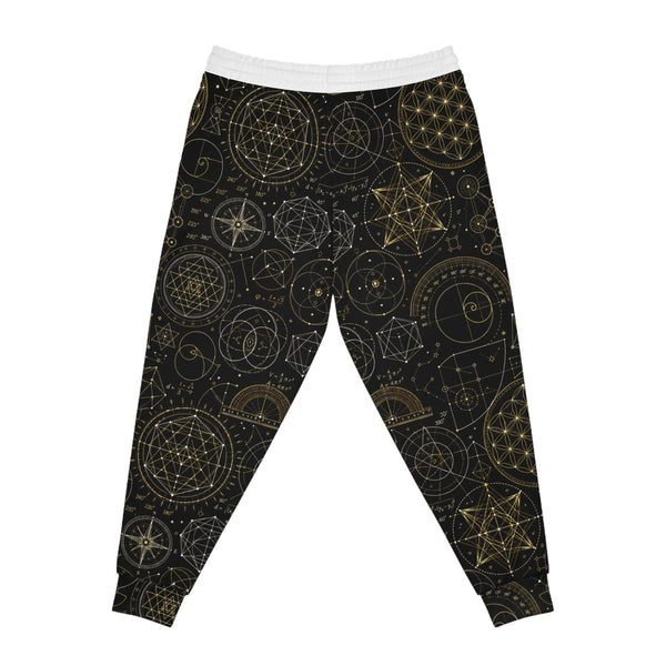 Sacred Geometry Joggers — Cosmic Blueprint