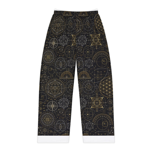 Women's Sacred Geometry Pyjama Pants — Origin Universe