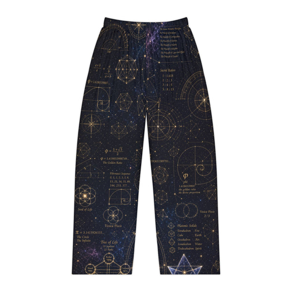 Women's Sacred Geometry Pyjama Pants — Cosmic Blueprint