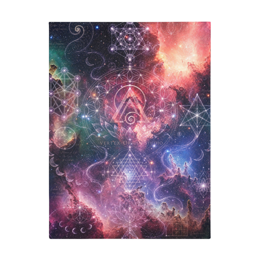 Sacred Geometry Blanket — Omega Nebula