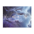 Sacred Geometry Blanket — Saturn Nebula