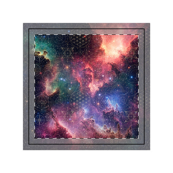Sacred Geometry Throw Pillow Case - Origin Universe