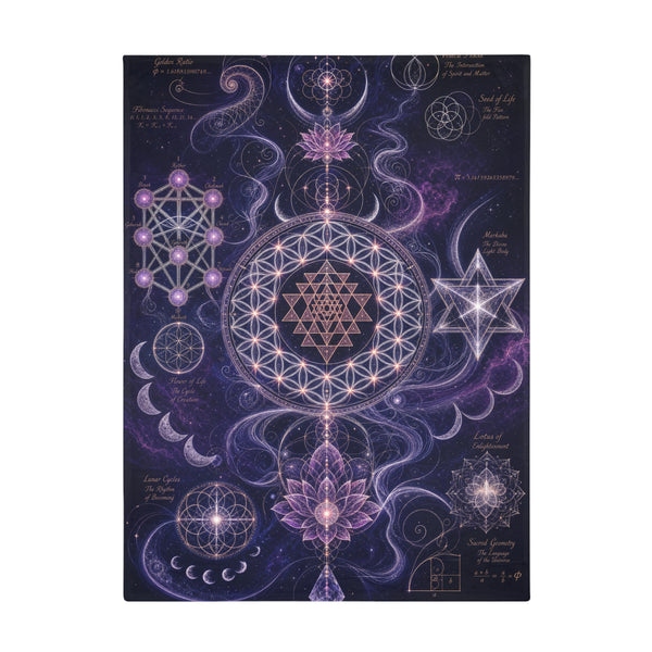 Sacred Geometry Blanket — Sacred Bloom