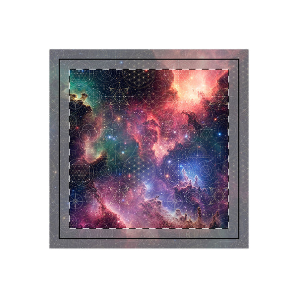 Sacred Geometry Throw Pillow Case - Origin Universe