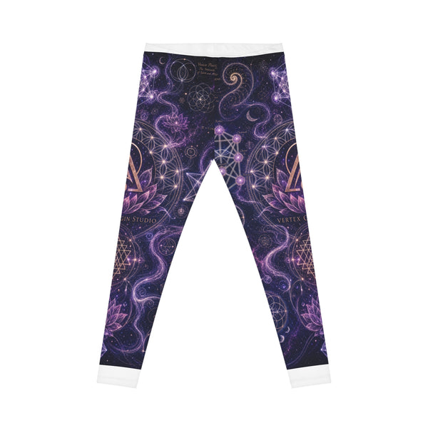Women's Sacred Geometry Leggings — Divine Origin