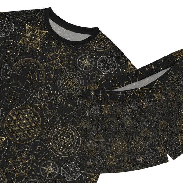 Women's Sacred Geometry Pyjama Set — Origin Universe