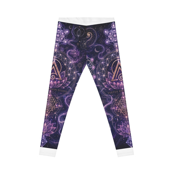 Women's Sacred Geometry Leggings — Divine Origin