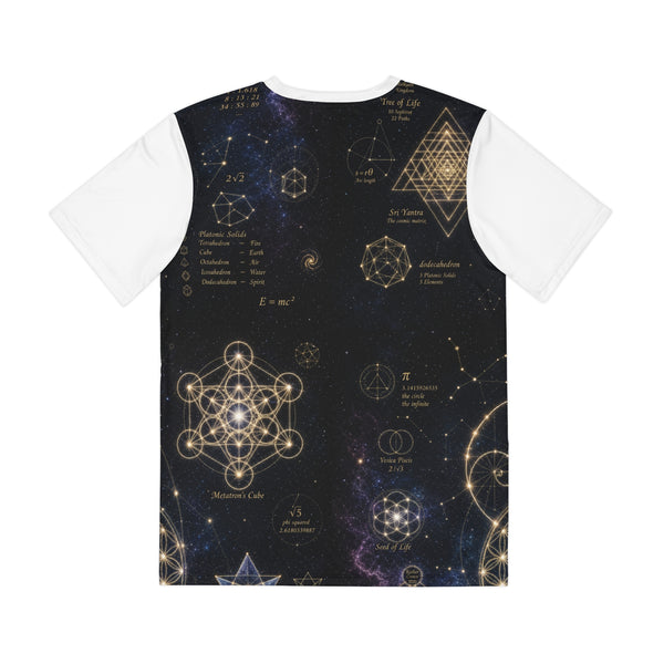 Men's Sacred Geometry Pyjama Top — Cosmic Constellation