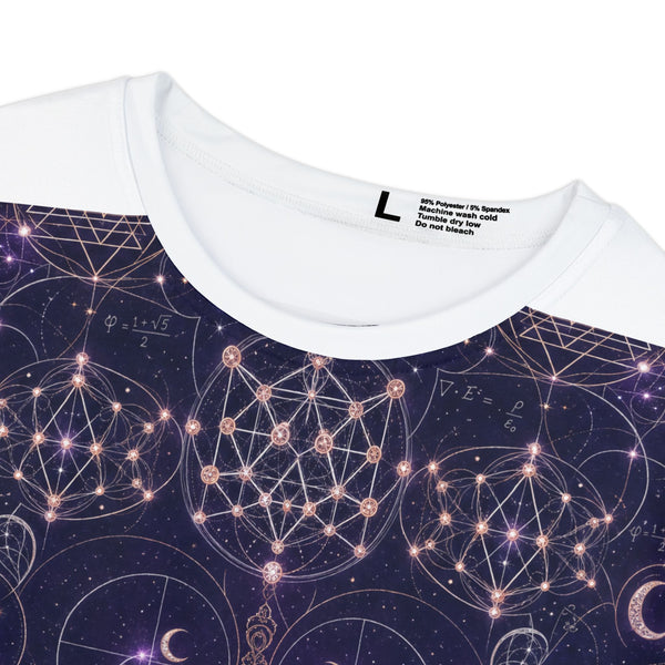Women's Sacred Geometry Pyjama Top — Celestial Weave