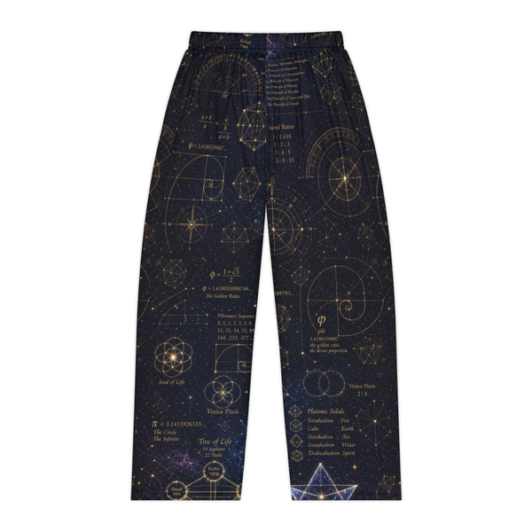 Women's Sacred Geometry Pyjama Pants — Cosmic Blueprint