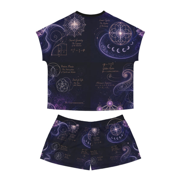 Women's Sacred Geometry Pyjama Set — Sacred Bloom