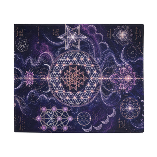 Sacred Geometry Blanket — Sacred Bloom