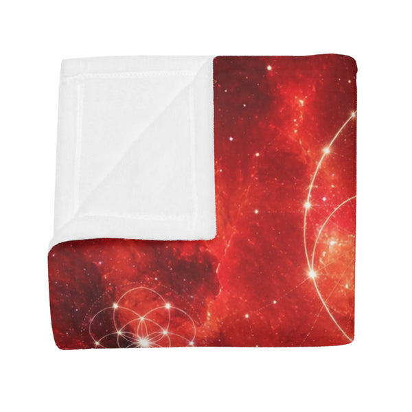 Sacred Geometry Fleece Blanket - Pelican Nebula