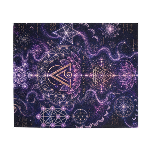 Sacred Geometry Blanket — Divine Origin