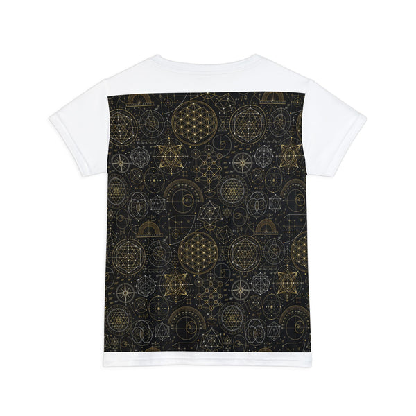 Women's Sacred Geometry Pyjama Top — Origin Universe