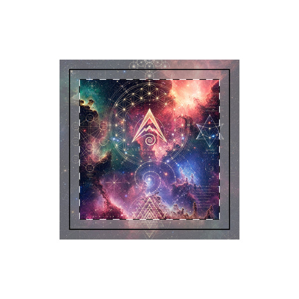 Sacred Geometry Throw Pillow Case - Cosmic Blueprint