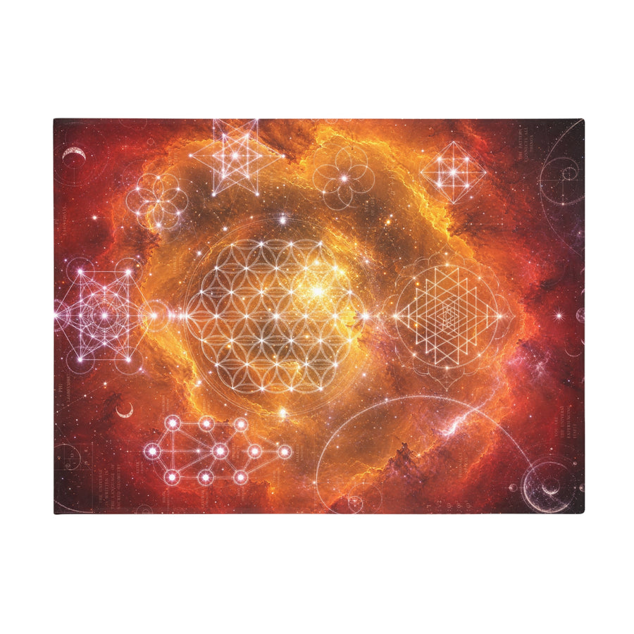 Sacred Geometry Blanket — Soul Nebula