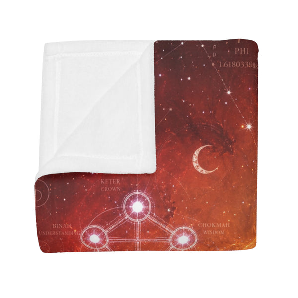 Sacred Geometry Fleece Blanket - Soul Nebula