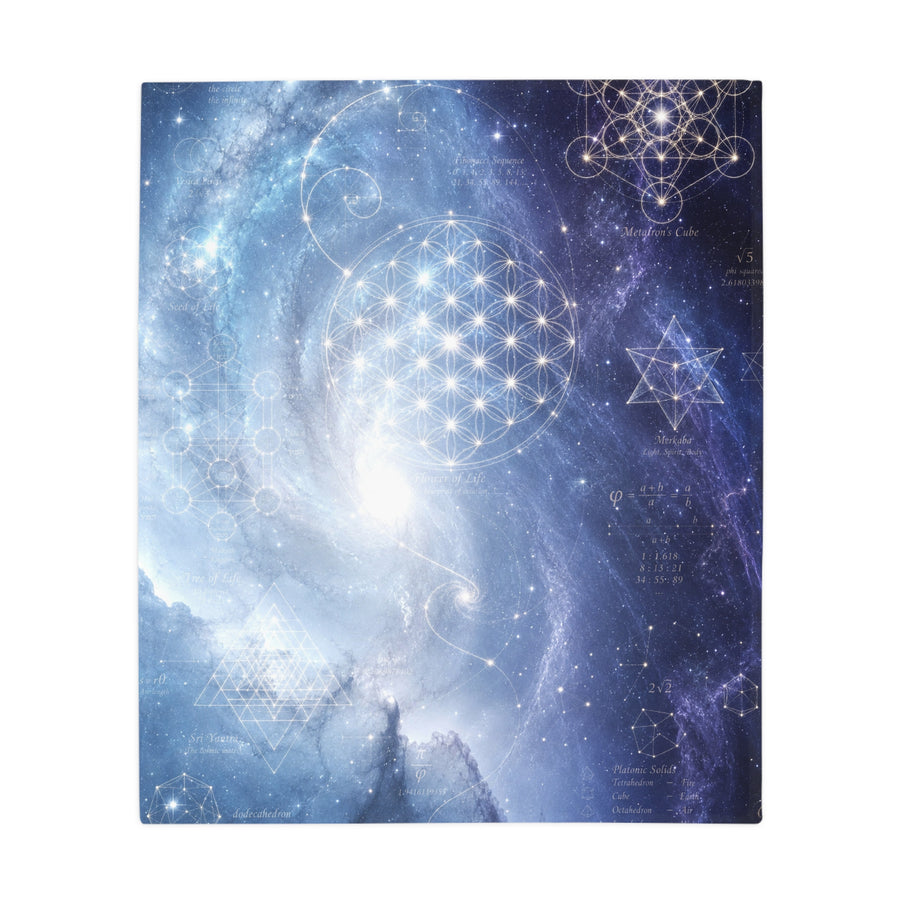 Sacred Geometry Blanket — Blinking Planetary Nebula