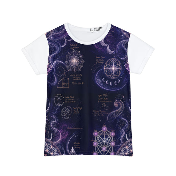 Women's Sacred Geometry Pyjama Top — Sacred Bloom