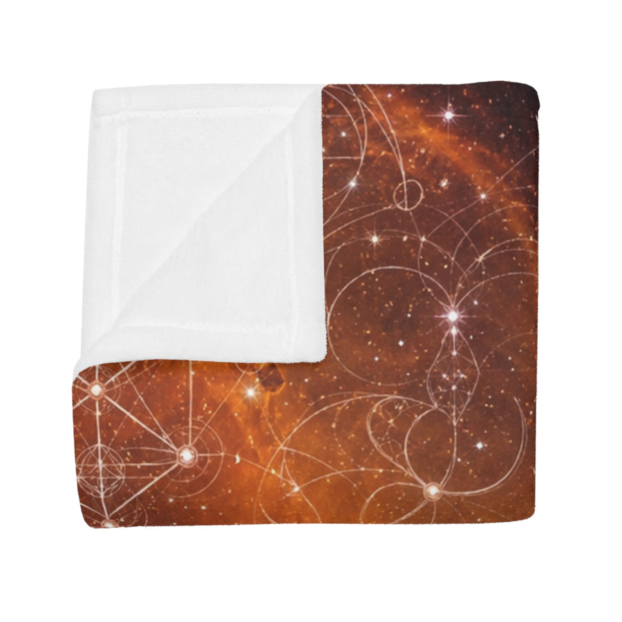 Sacred Geometry Blanket — Heart Nebula