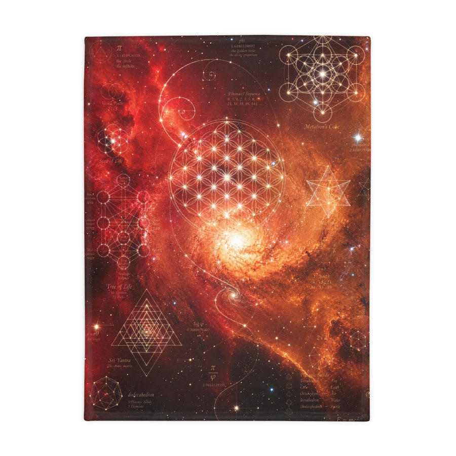 Sacred Geometry Blanket — Pelican Nebula