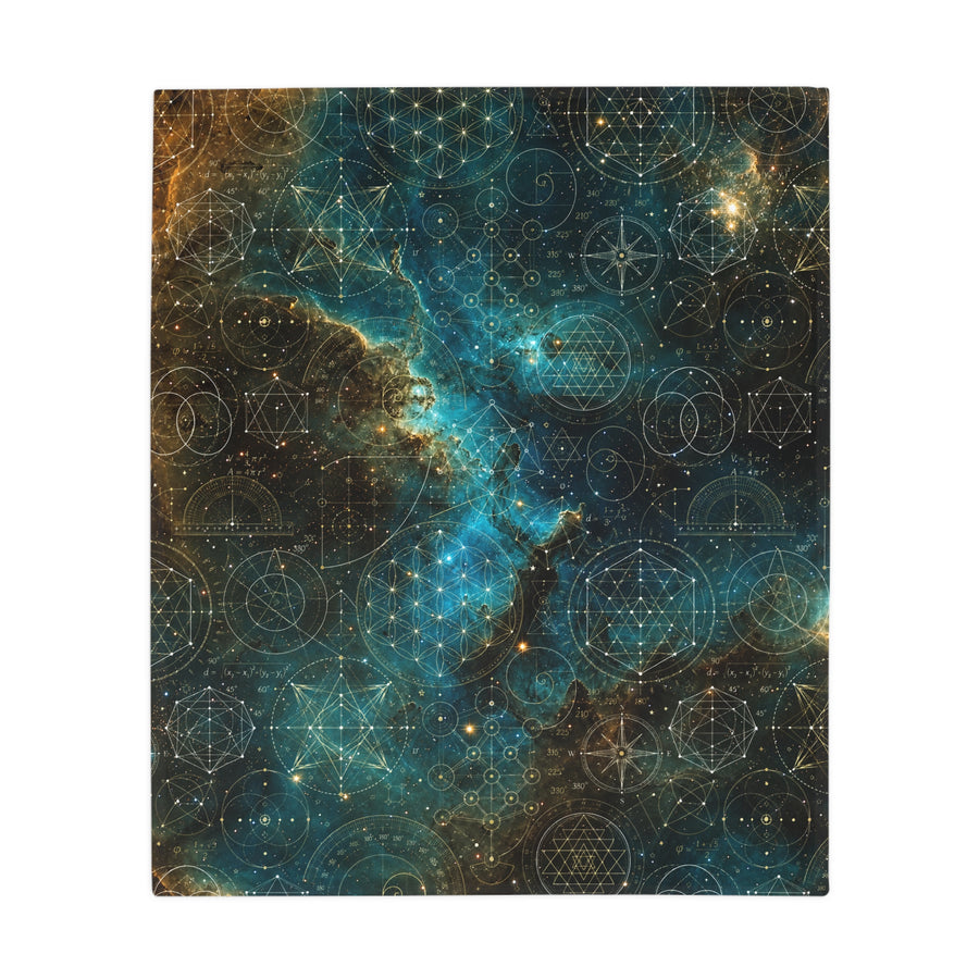 Sacred Geometry Blanket — Stingray Nebula