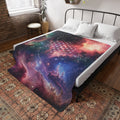 Sacred Geometry Blanket — Lagoon Nebula