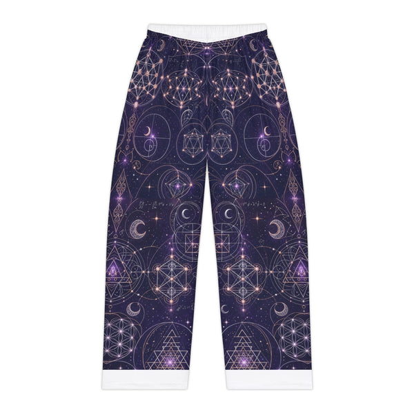 Women's Sacred Geometry Pyjama Pants — Celestial Weave