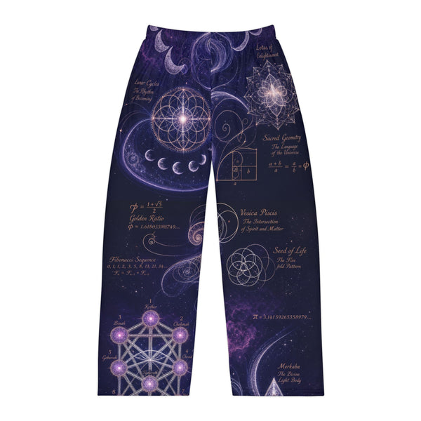 Men's Sacred Geometry Pyjama Pants — Sacred Bloom