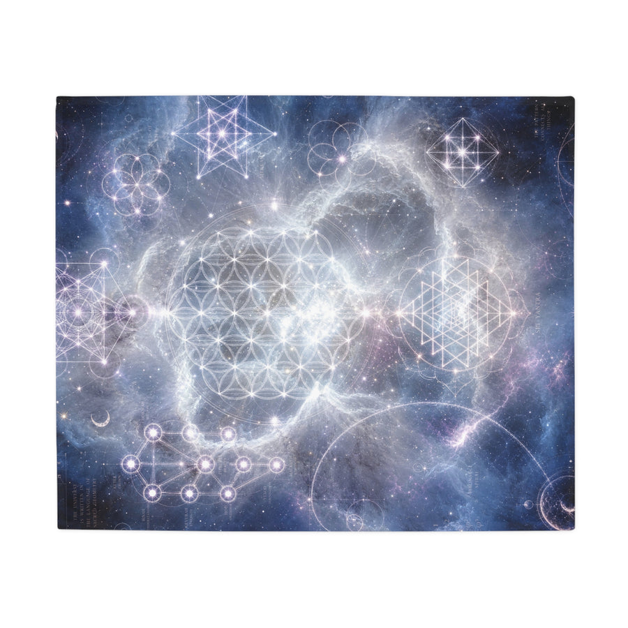 Sacred Geometry Blanket — Eskimo Nebula