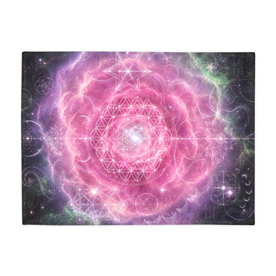 Sacred Geometry Blanket — Carina Nebula