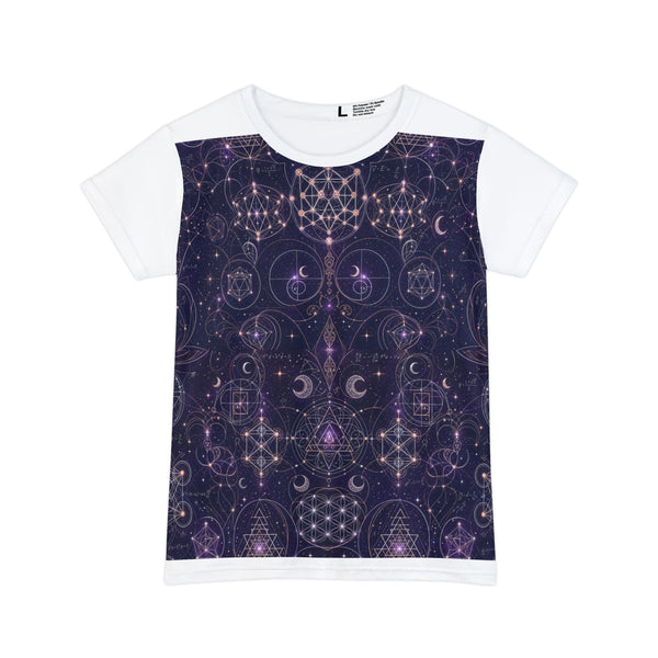 Women's Sacred Geometry Pyjama Top — Celestial Weave