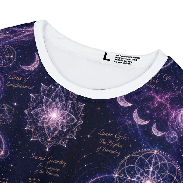 Women's Sacred Geometry Pyjama Top — Divine Origin
