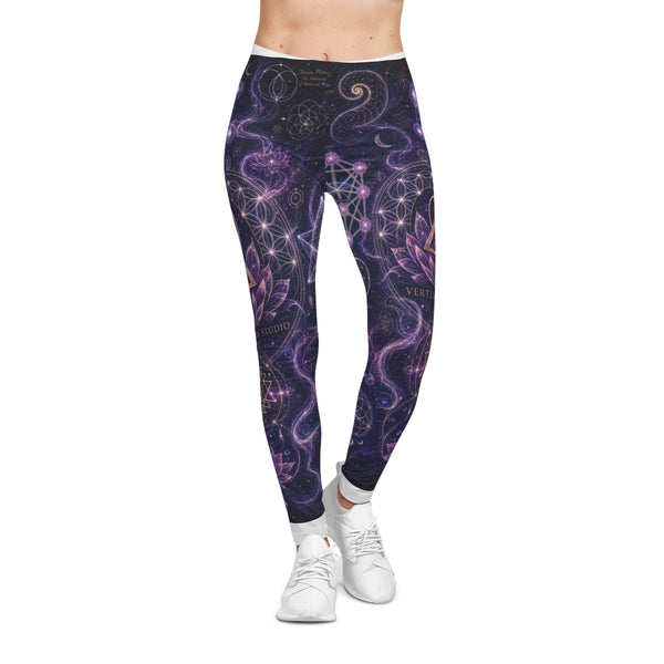 Women's Sacred Geometry Leggings — Divine Origin