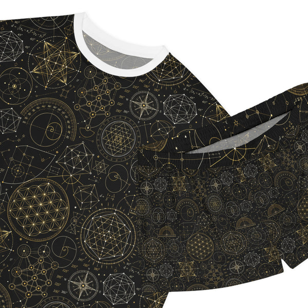 Women's Sacred Geometry Pyjama Set — Origin Universe