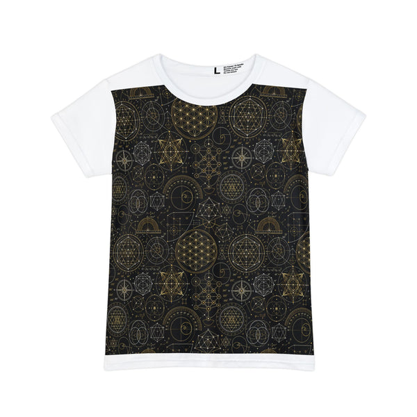 Women's Sacred Geometry Pyjama Top — Origin Universe