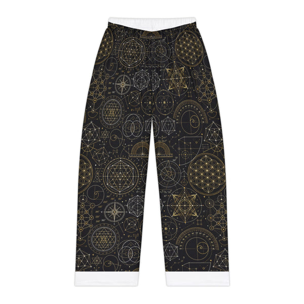 Women's Sacred Geometry Pyjama Pants — Origin Universe