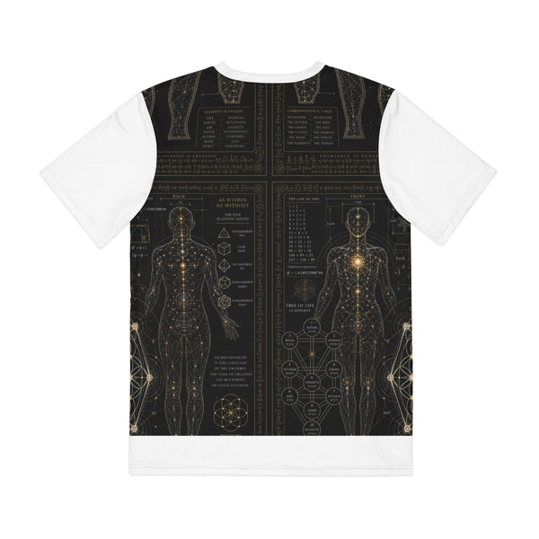 Men's Sacred Geometry Pyjama Top — Sacred Blueprint