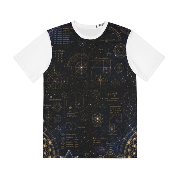 Men's Sacred Geometry Pyjama Top — Cosmic Blueprint