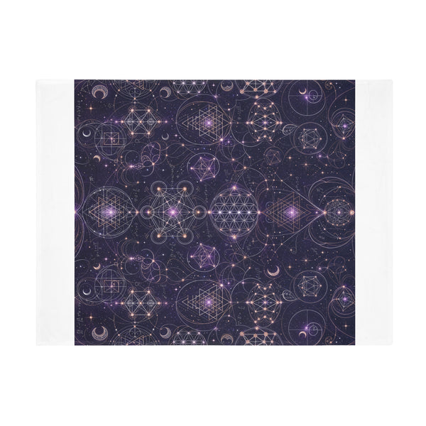 Sacred Geometry Blanket — Celestial Weave