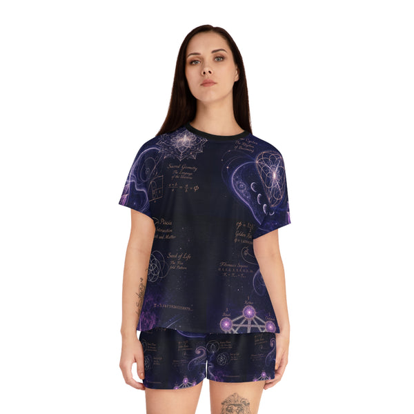 Women's Sacred Geometry Pyjama Set — Sacred Bloom