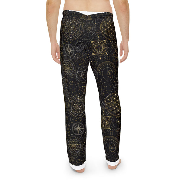 Men's Sacred Geometry Pyjama Pants — Origin Universe