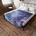 Sacred Geometry Blanket — Blue Snowball Nebula