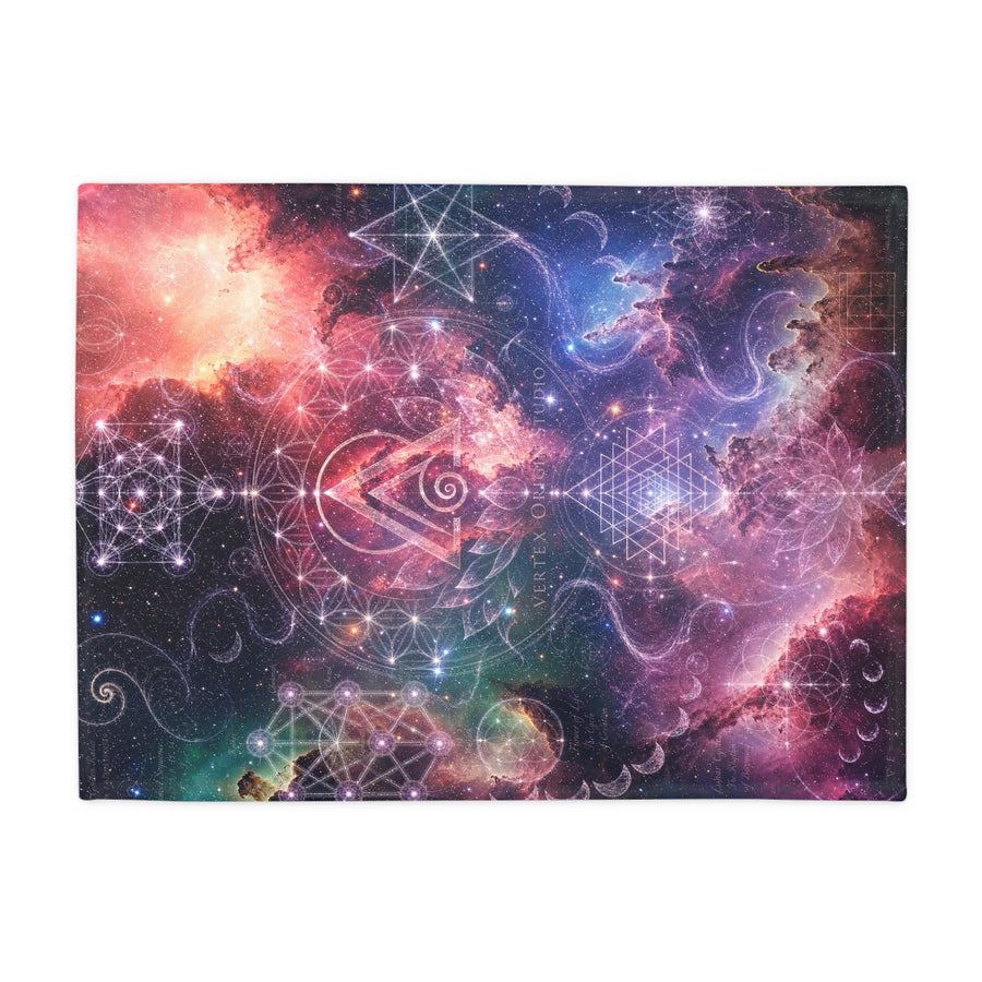 Sacred Geometry Blanket — Omega Nebula