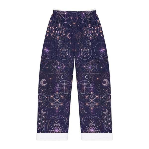 Women's Sacred Geometry Pyjama Pants — Celestial Weave