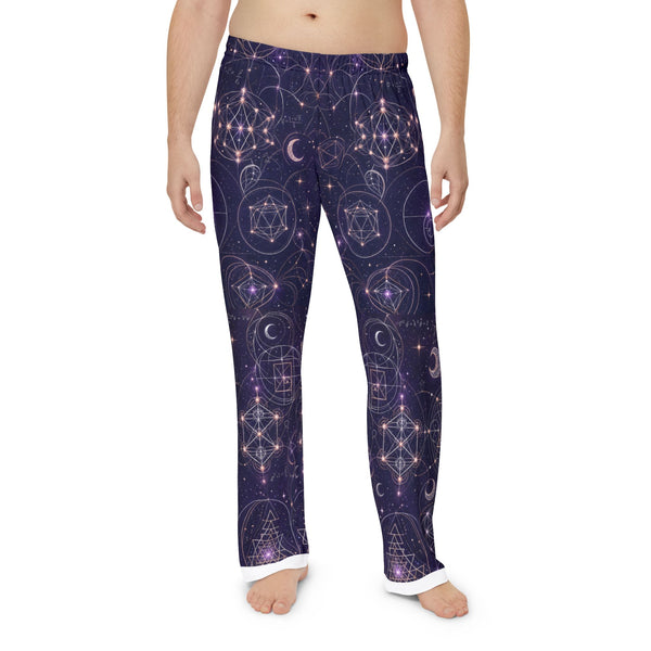 Men's Sacred Geometry Pyjama Pants — Celestial Weave