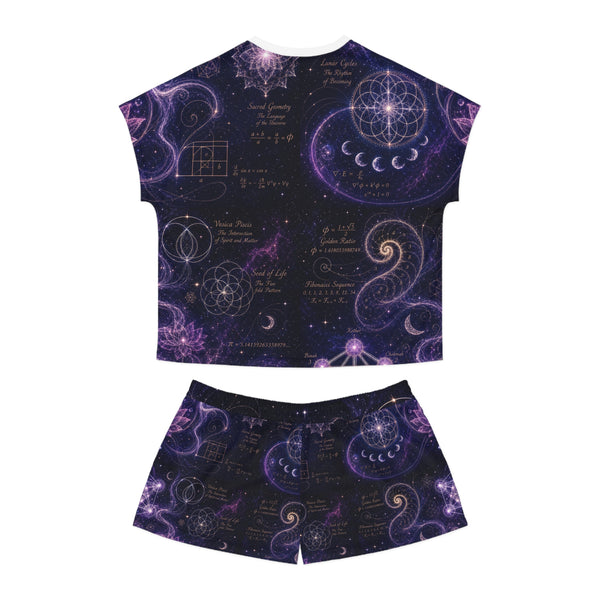 Women's Sacred Geometry Pyjama Set — Divine Origin