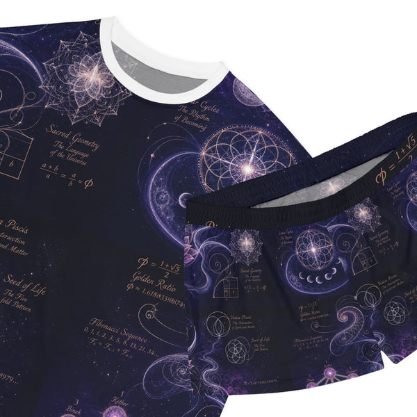 Women's Sacred Geometry Pyjama Set — Sacred Bloom